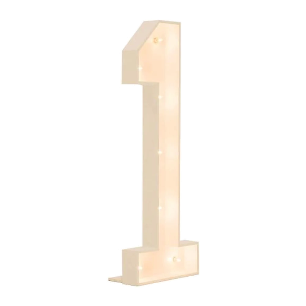 "1" 4ft Marquee Number