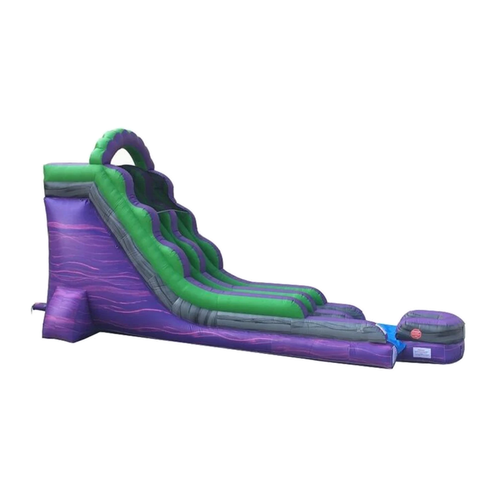 18' Purple Marble Water Slide