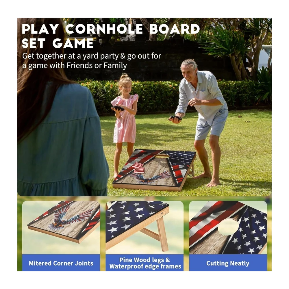 American Eagle Corn Hole Set