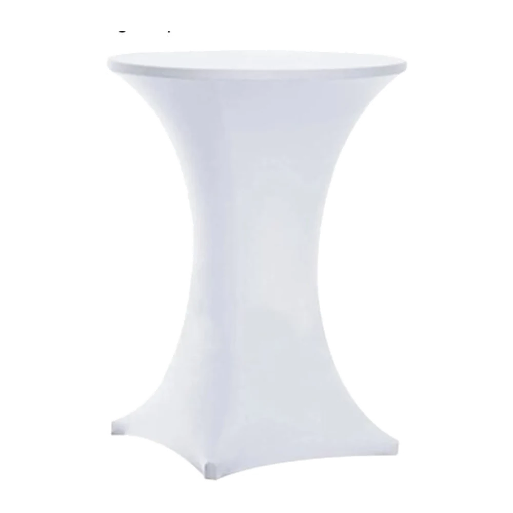 Cocktail Table White Spandex Cover