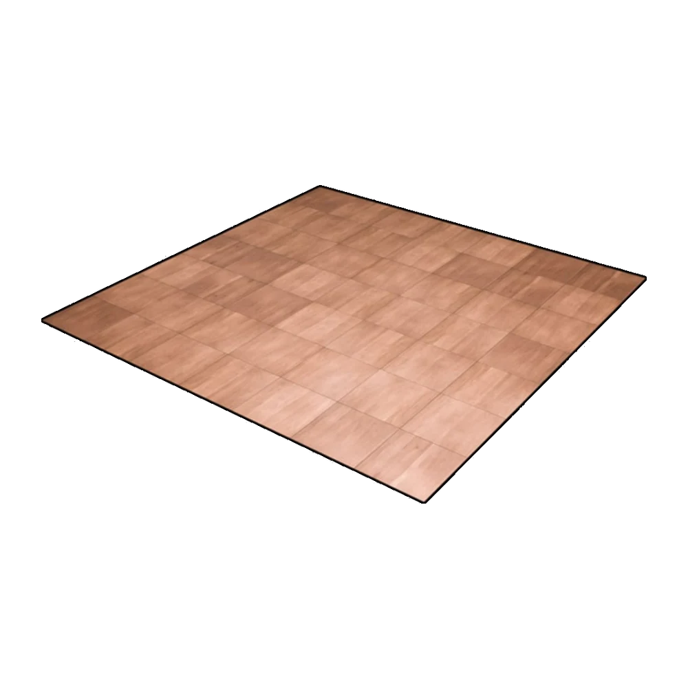 Dark Maple 21'x21' Dance Floor