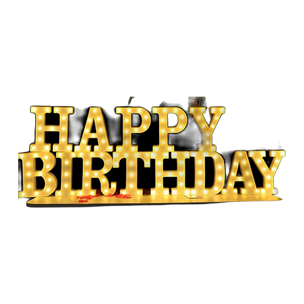 "HAPPY BIRTHDAY"