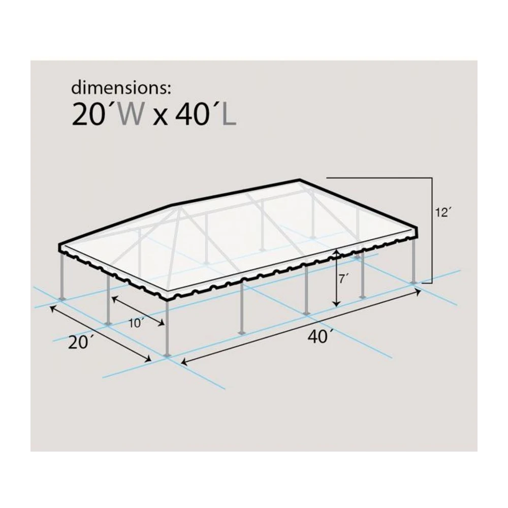 West Coast Tent 20'x 40'